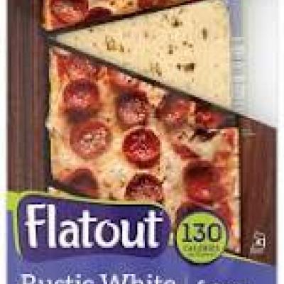 Flatout Rustic White Pizza Crusts, 6 ct