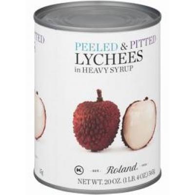 Roland Whole Lychees in Heavy Syrup, 19.9 oz