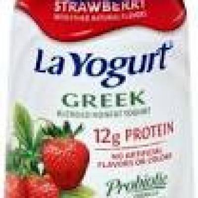 LaYogurt Yogurt Greek Strawberry, 5.3 oz