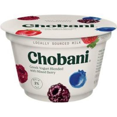 Chobani Mixed Berry Greek Yogurt, 5.3oz