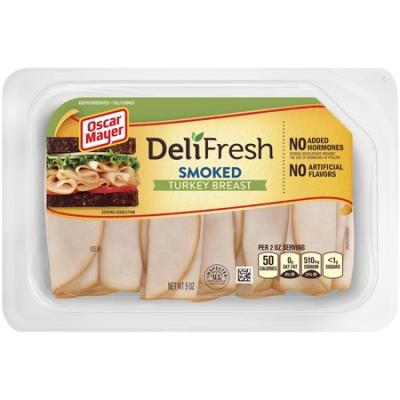 Oscar Mayer Deli Fresh Turkey Breast Smoked, Shaved,  9.0 oz