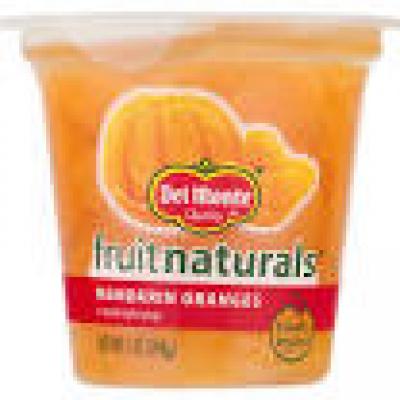 Del Monte Fruit Naturals® Cup, Mandarin Oranges, 7 oz