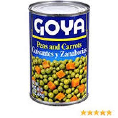 Goya Guisantes y Zanahorias, 15 oz