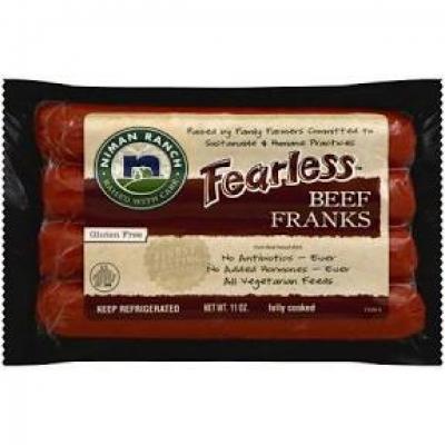 Niman Ranch Fearless Beef Franks, 11 oz