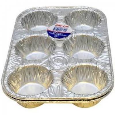 Jiffy Foil Muffin Pans, 2 ct