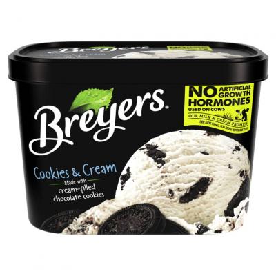 Breyer’s Cookies & Cream Ice Cream, 48 oz