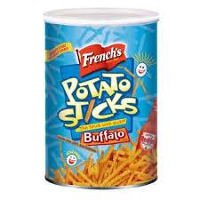 French's, Potato Sticks, Buffalo, 5oz Canister