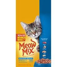 Meow Mix Seafood Medley Cat Food, 3.47 lbs