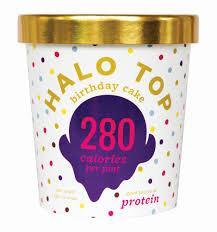 Halo Top Birthday Cake Light Ice Cream, 1 pt