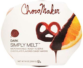 ChocoMaker Inc. Simply Melt Dark Chocolate Flavored Cups, 8 Ounce