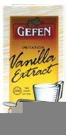 Gefen Vanilla Extract - Imitation, 2 fl oz