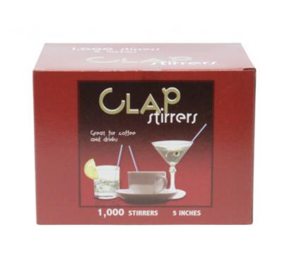 Clap Stirrers, 5 inch, 1000 ct