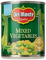 Del Monte Mixed Vegetables, 8.25 oz