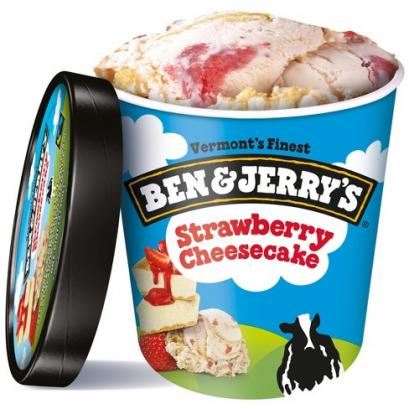 Ben & Jerry’s Strawberry Cheesecake Ice Cream Cup, 1 ct