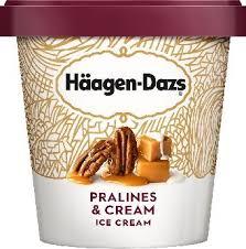 Haagen Dazs Pralines and Cream, 1 pt