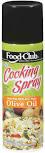 Food Club Cooking Spray No-Stick, Extra Virgin Olive Oil, 5 oz