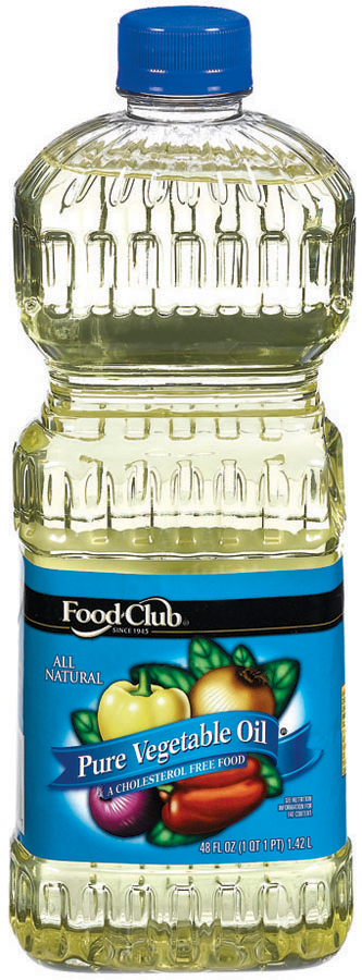 Food Club Vegetable Oil, 24 oz