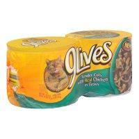 9 Lives Cat Food - Tender Cuts - Chicken in Gravy - 1 Multi-Pack (4 Cans)