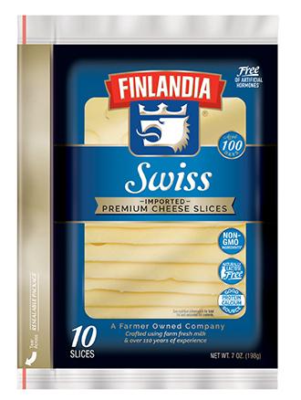 Finlandia Swiss Cheese Slices, 7 oz