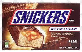 Snickers Ice Cream Bars 6 ct