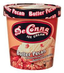 DeConna Butter Pecan Ice Cream, 16 oz