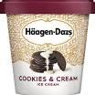 Haagen Dazs Cookies and Cream Ice Cream, 1 pt