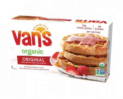 Vans Organic Original Waffles, 6 ct