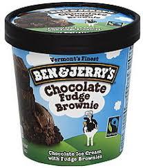 Ben & Jerry’s Chocolate Fudge Brownie Ice Cream, 1 pt