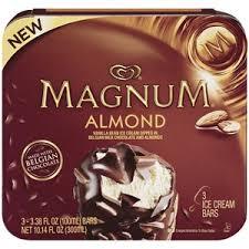 Magnum Almond Ice Cream Bars 3 ct