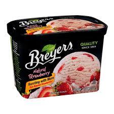 Breyer’s All Natural Strawberry Ice Cream, 48 oz