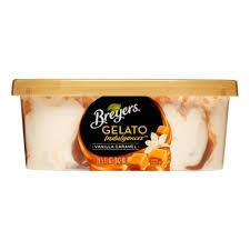 Breyers Gelato Vanilla Caramel, 28.5 oz