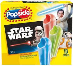 Popsicle Frozen Confections Star Wars 18 Pack