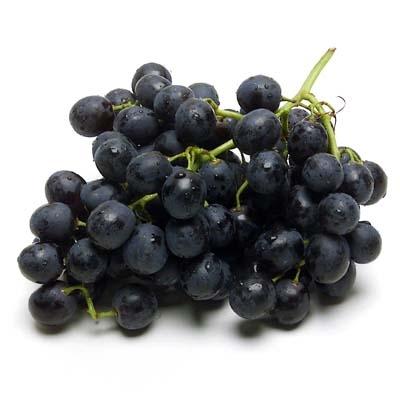 Organic Seedless Black Grapes, por libra