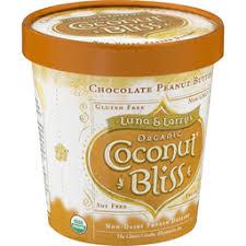 Coconut Bliss Ice Cream Chocolate Peanut Butter, 16 oz