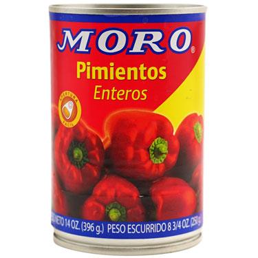 Moro Pimientos Enteros, 14 oz