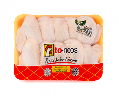 To-Ricos Alitas de Pollo / Chicken Wings, según indicado 