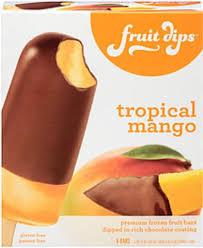 Fruit Dips Tropical Mango, 6 bars