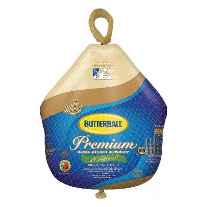 Butterball Turkey 9 to 11 lbs Hens, precio por libra