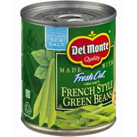 Del Monte French Style Green Beans, 8 oz