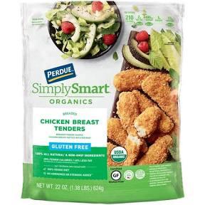 Perdue Simply Smart Organics GF Chicken Breast Tenders,  22 oz