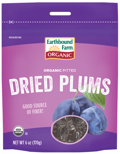 Earthbound Farms Organic Dried Plums / Ciruelas, 6 oz