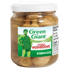 Green Giant Whole Mushrooms, 4.5 oz