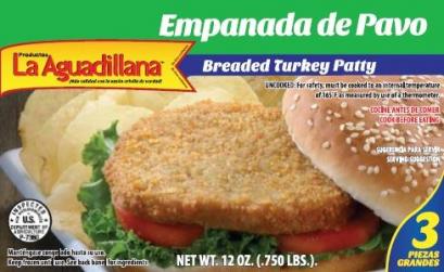 La Aguadillana Empanada de Pavo, 10 oz