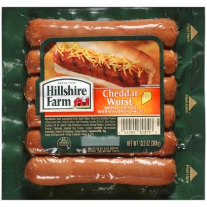 Hillshire Farm Smoked Cheddar Sausage,13 oz