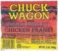 Chuck Wagon Chicken Franks, 12 oz