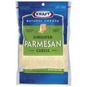 Kraft Parmesan Shredded Cheese, 8 oz