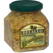 Delallo Bruschetta Artichoke, 10 oz