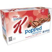 Kellogg's Special K Popped Delights Strawberry with Fudge Drizzle Popped Snacks, 2.52 oz