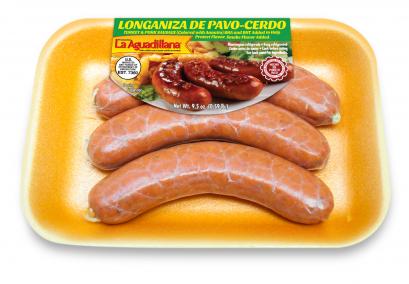 La Aguadillana Longaniza de Pavo y Cerdo, 9.5 oz