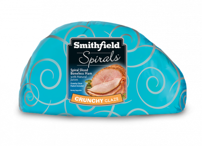 Smithfield Spirals Crunchy Glaze Quarter Boneless Spiral Sliced Ham, precio por libra